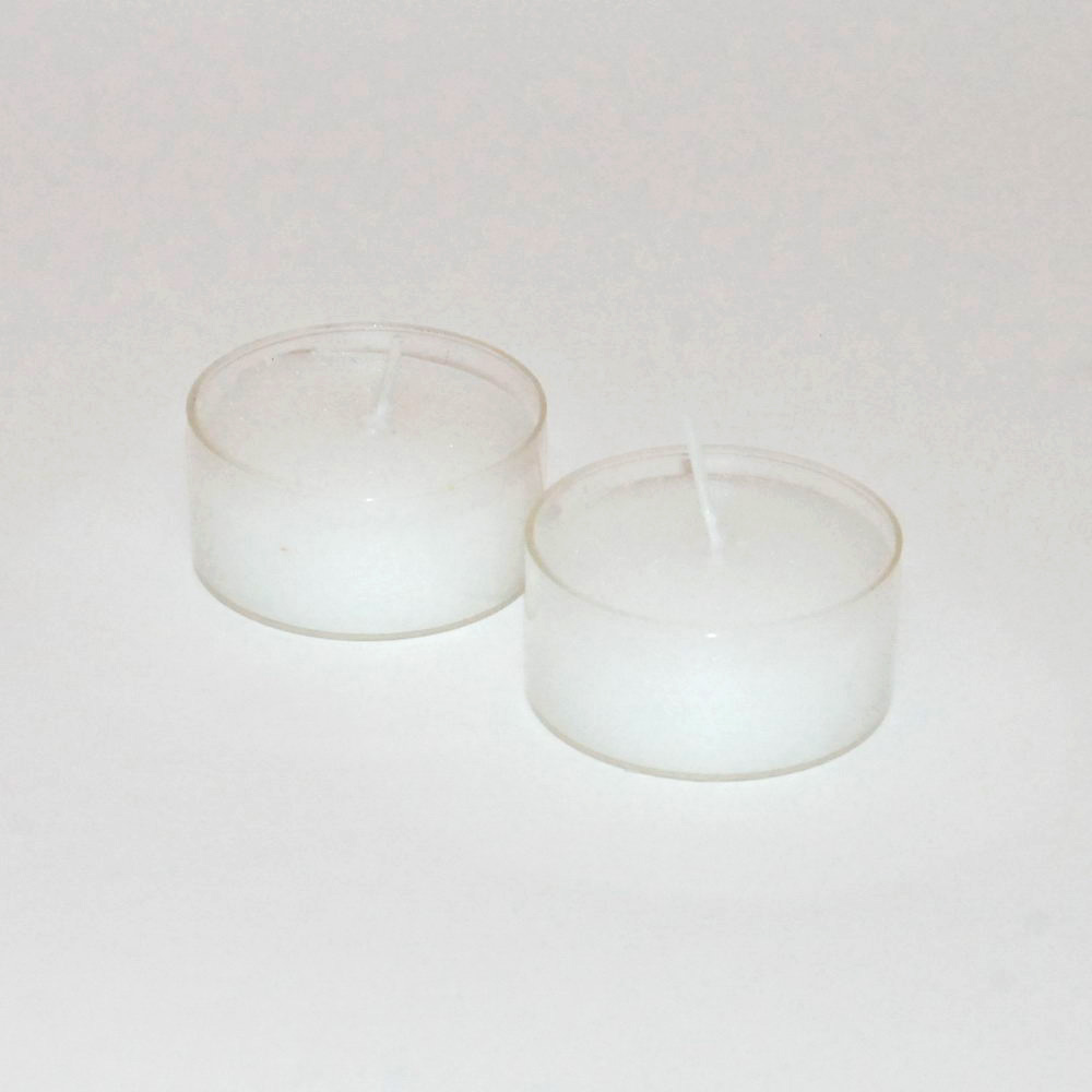 Generico-Shop-Luci d'Atmosfera-Candele-Cnf. 16 Candele Maxi Tea-Lights d. 5,6 cm bianche durata ore 10-1