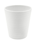 Generico-Shop-Contenitori Decorativi-Ceramica-Vaso Ceramica Rigato H 14 x D 10 Interno H 13,5 D 12 cm-2