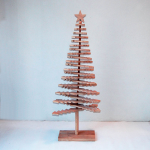 Generico-Shop-Natale-Alberi di Natale-Albero di Natale in Legno F/Frast Foglia frastagliata H 166 L 69x11-100