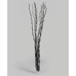 Generico-Shop-Materiali Naturali-Materiali Naturali Essiccati-Cnf. 10 rami curly willow h 155 cm  nero-100