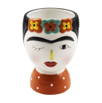 Generico-Shop-Contenitori Decorativi-Ceramica-Vaso Viso Donna Ceramica H 18 x 12 x 12-0