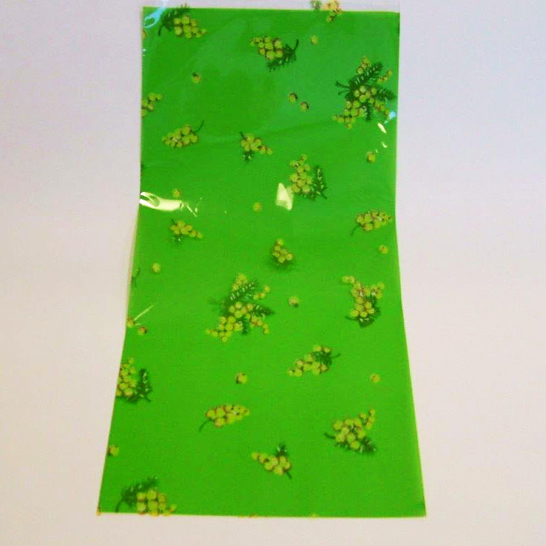 ITALPAK-Shop-Confezionamento-Fogli in Cellophane-Cnf. 100pz Maniche Mimosa ladies cm 20 x 40 Cellophane verde prato-100