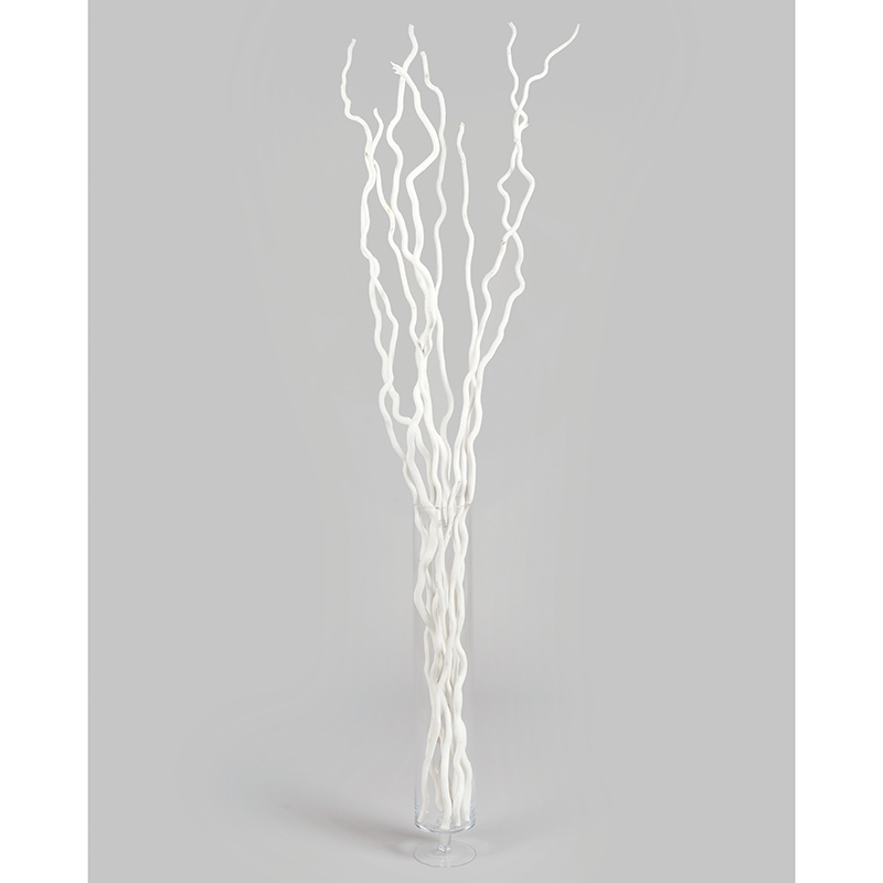 Generico-Shop-Materiali Naturali-Materiali Naturali Essiccati-Cnf. 10 rami curly willow h 155 cm   bianco-100